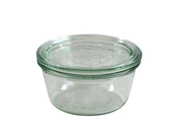 Glasskrukke WECK Ø:100mm, 29cl Leveres uten lokk